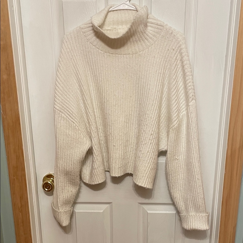 H&M Ribbed Turtleneck Sweater